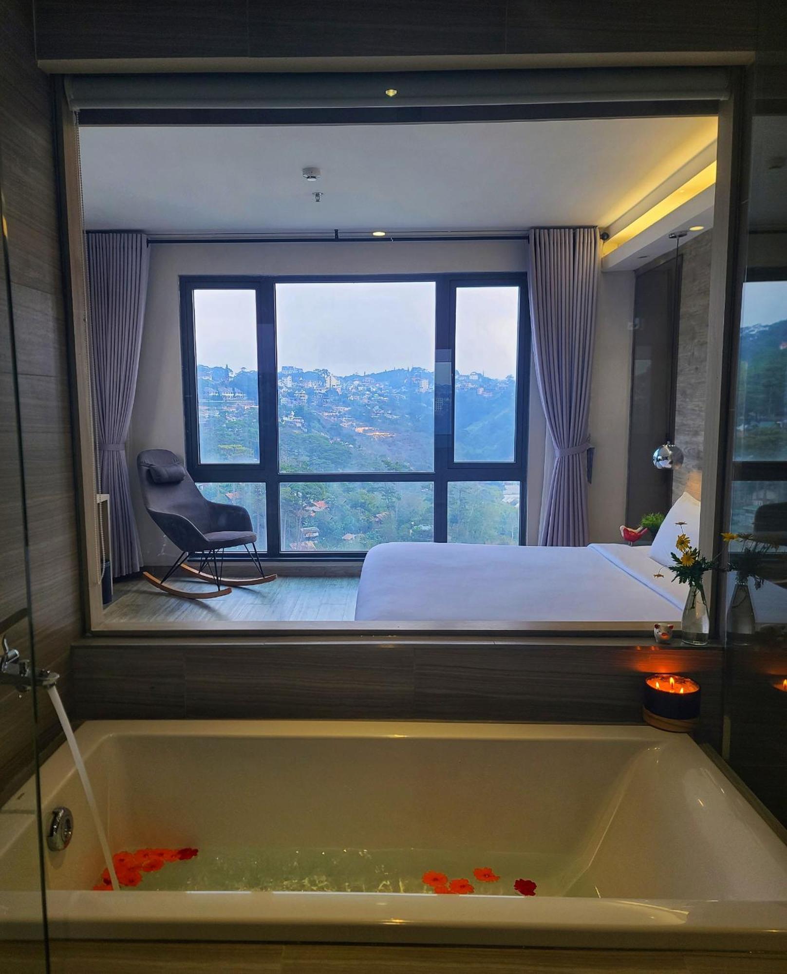 Hotel The Luxe Dalat Exterior foto